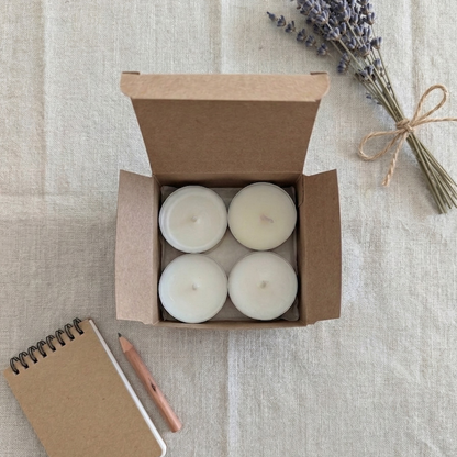 Coffret 4 bougies - Format poche