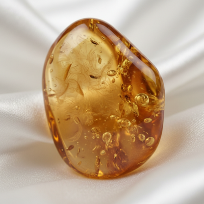 Résine d'ambre naturelle — parfum chaud et profond bougie artisanale L'audace