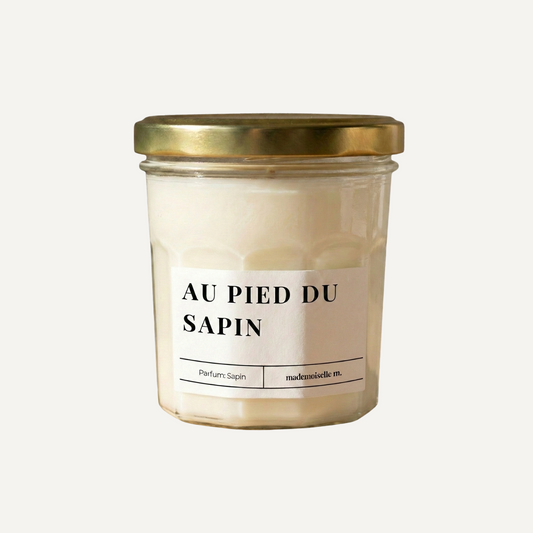 Bougie parfumée - Sapin de Noël