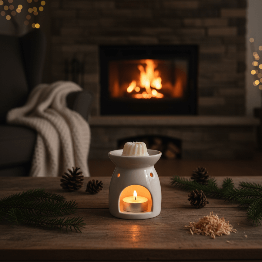 Fondant artisanal parfumé feu de bois, fait main en France