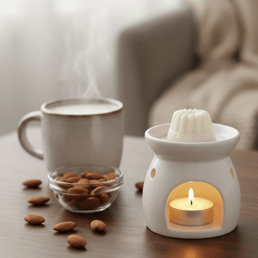 Fondant artisanal parfumé lait d'amande, fait main en France