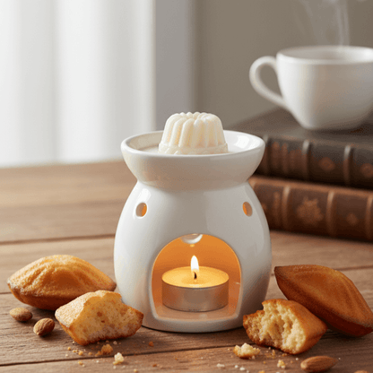 Fondant artisanal parfumé madeleine gourmande, fait main en France