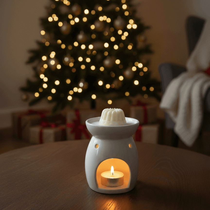 Fondant artisanal parfumé sapin de Noël, fait main en France