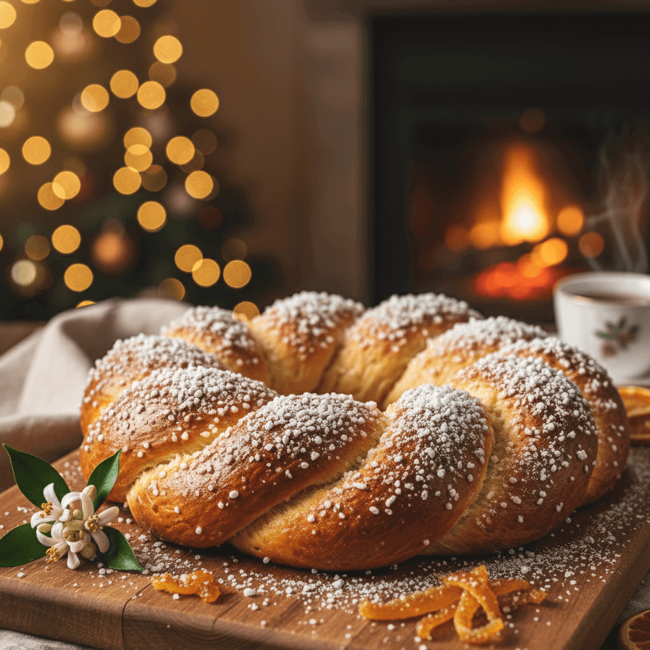 Bougie artisanale parfumée fleur d'oranger, faite main en France